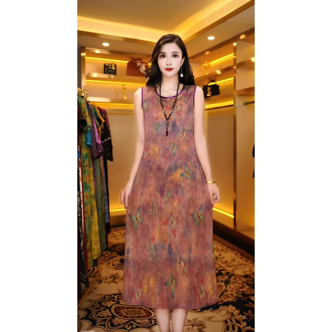 1184-7蝴蝶背心国风传承花萝背心