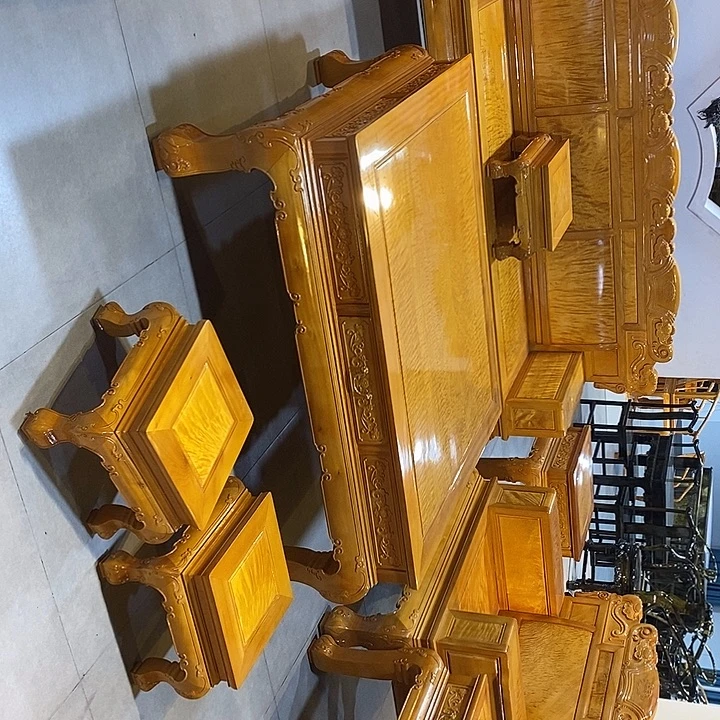 张***哥楠木沙发十三件套