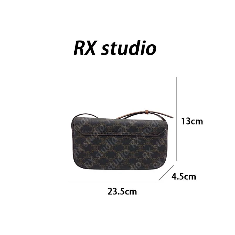 【南沙瑞熙】QYX-9973-棕色-轻奢小众设计感时尚百搭女士包包