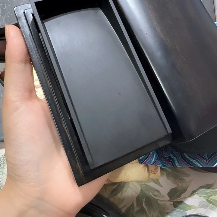 宋抄手砚台歙砚暗细