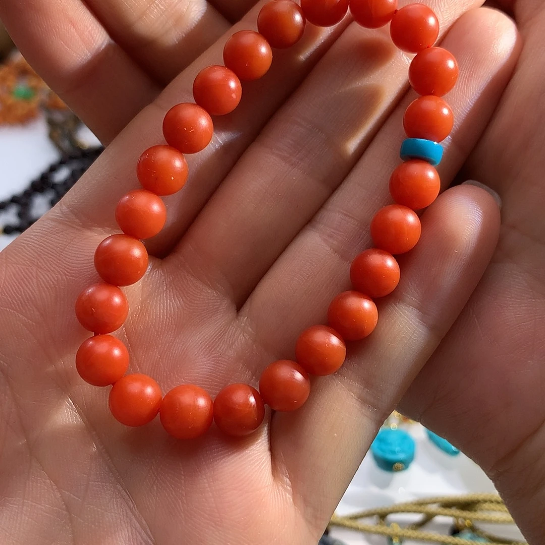南红玛瑙未镶嵌手串南红手串