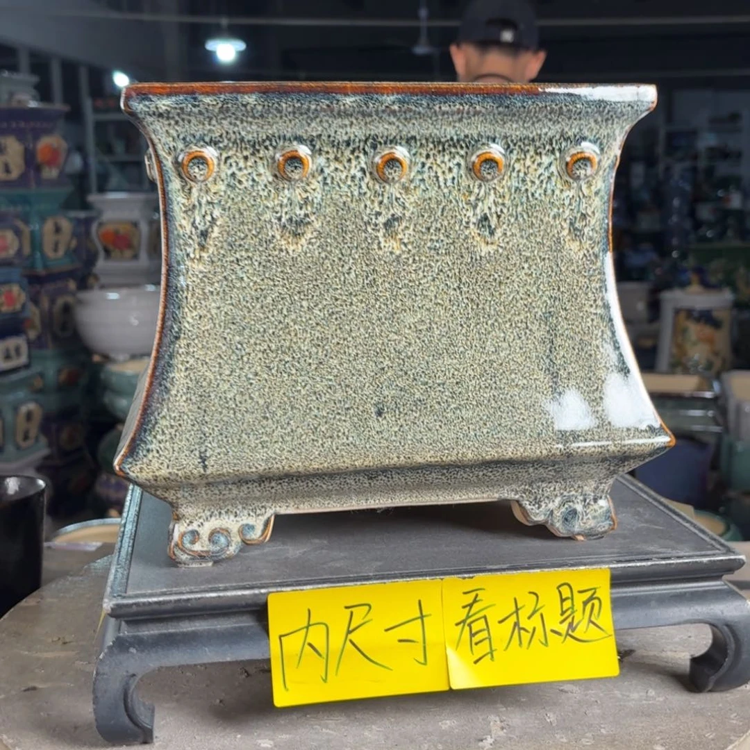 一风堂石湾花盆 内19*19