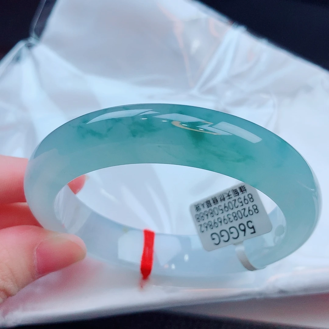 翡翠未镶嵌手镯缅甸天然翡翠A货手镯