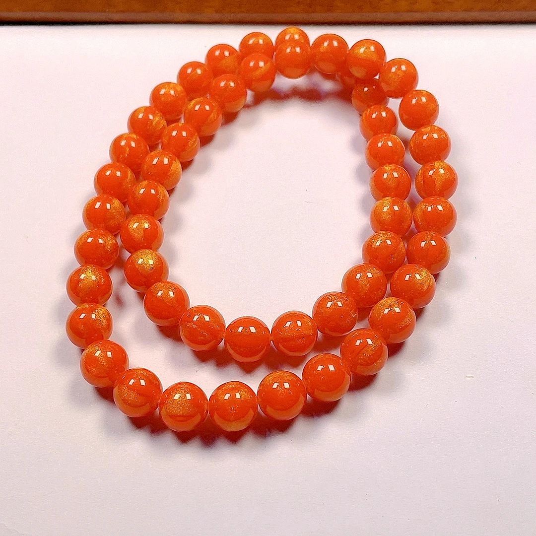 正品保证 血灵芝满血满金沙时尚精品DIY妈妈链