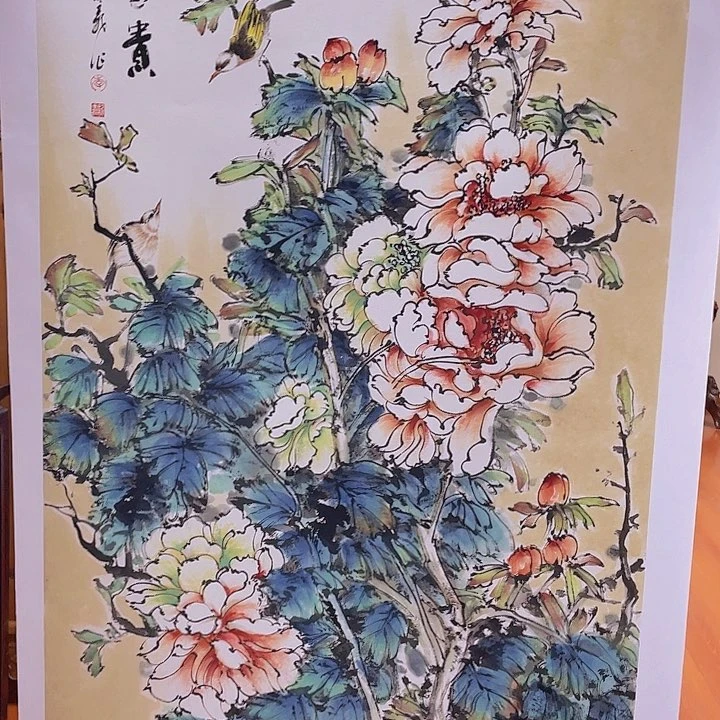 国画宋庄的一个小