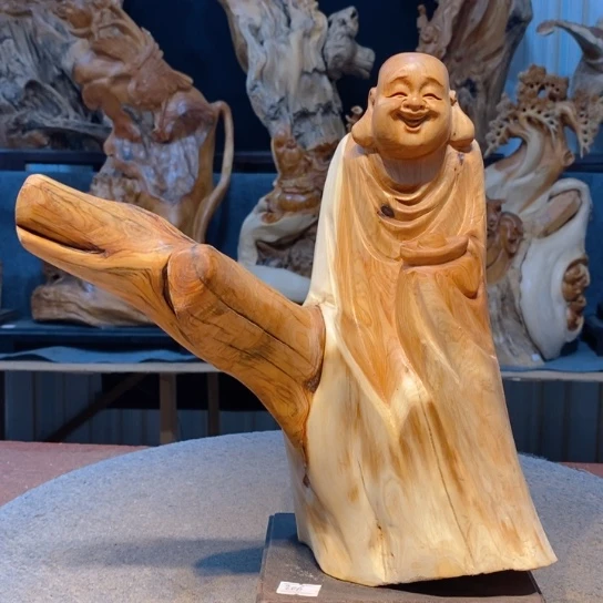 柏木（崖柏）根雕摆件