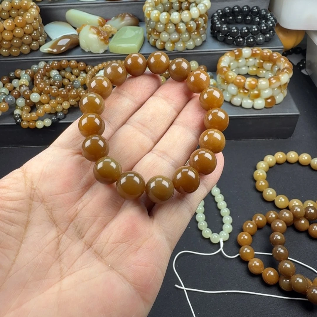 用***5和田玉未镶嵌手链