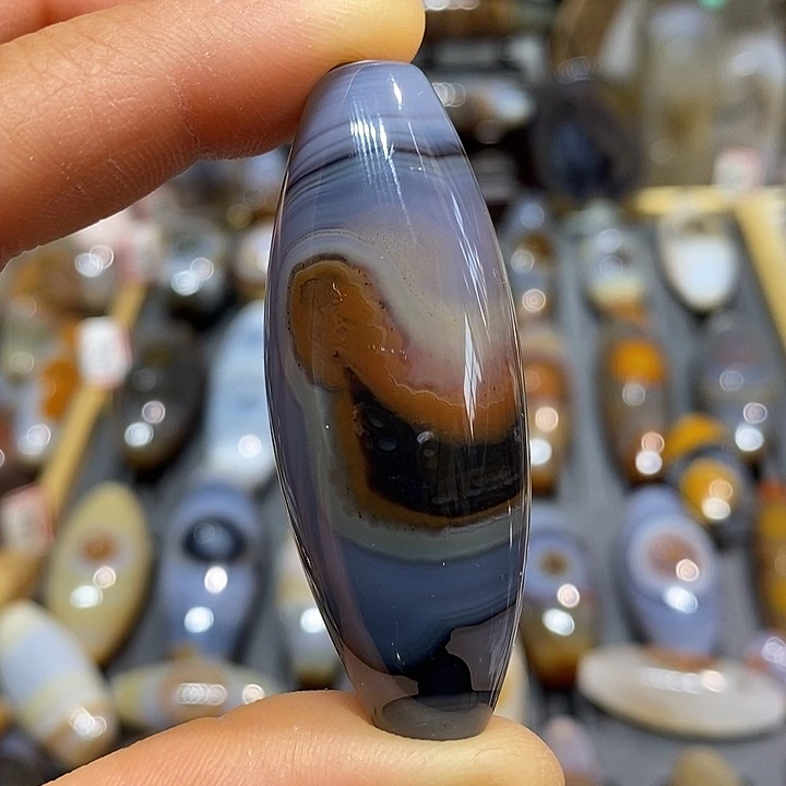 玛瑙/玉髓未镶嵌颈饰