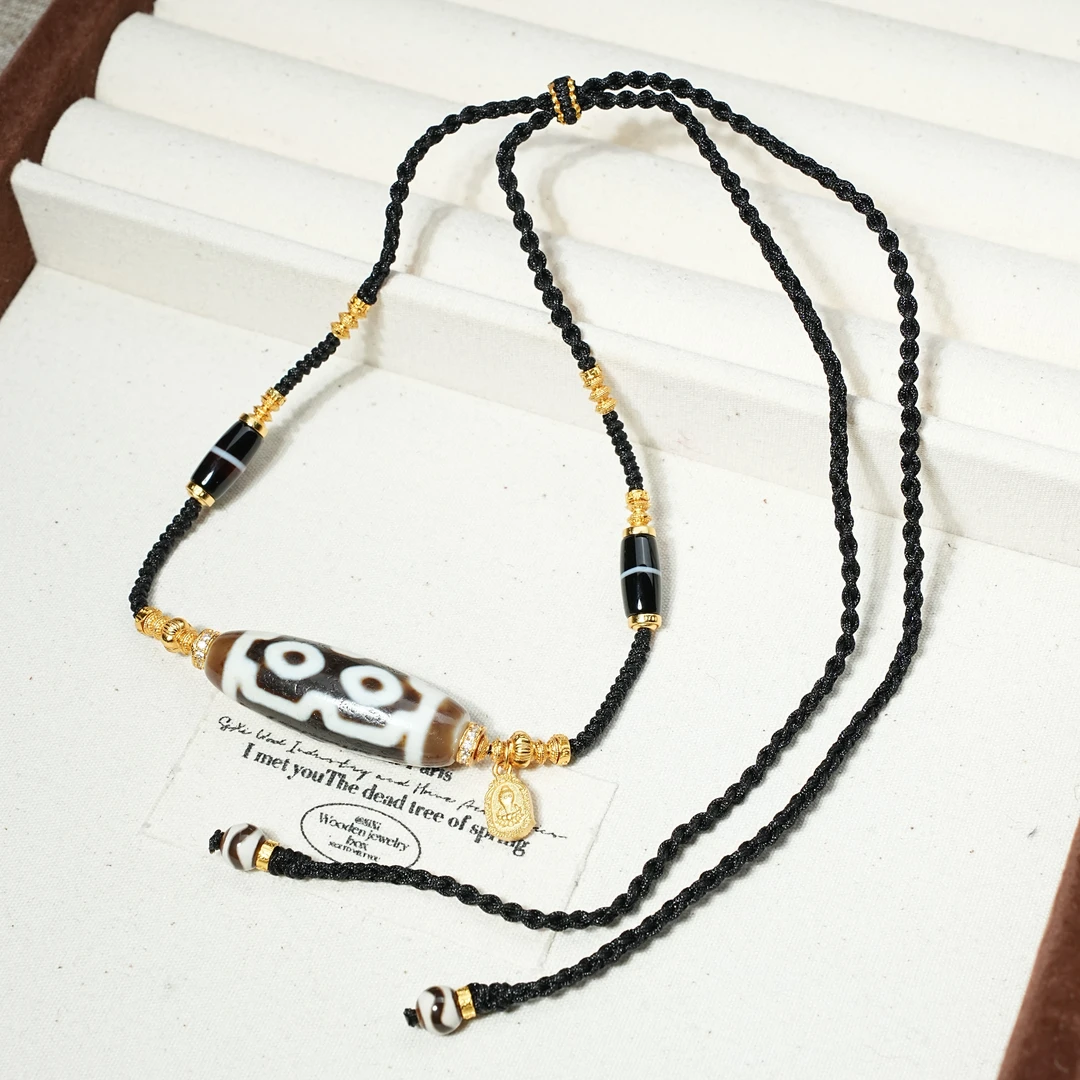 【观澜珠宝】玛瑙项链 复古民族风藏式潮流饰品吊坠 多样发 1831