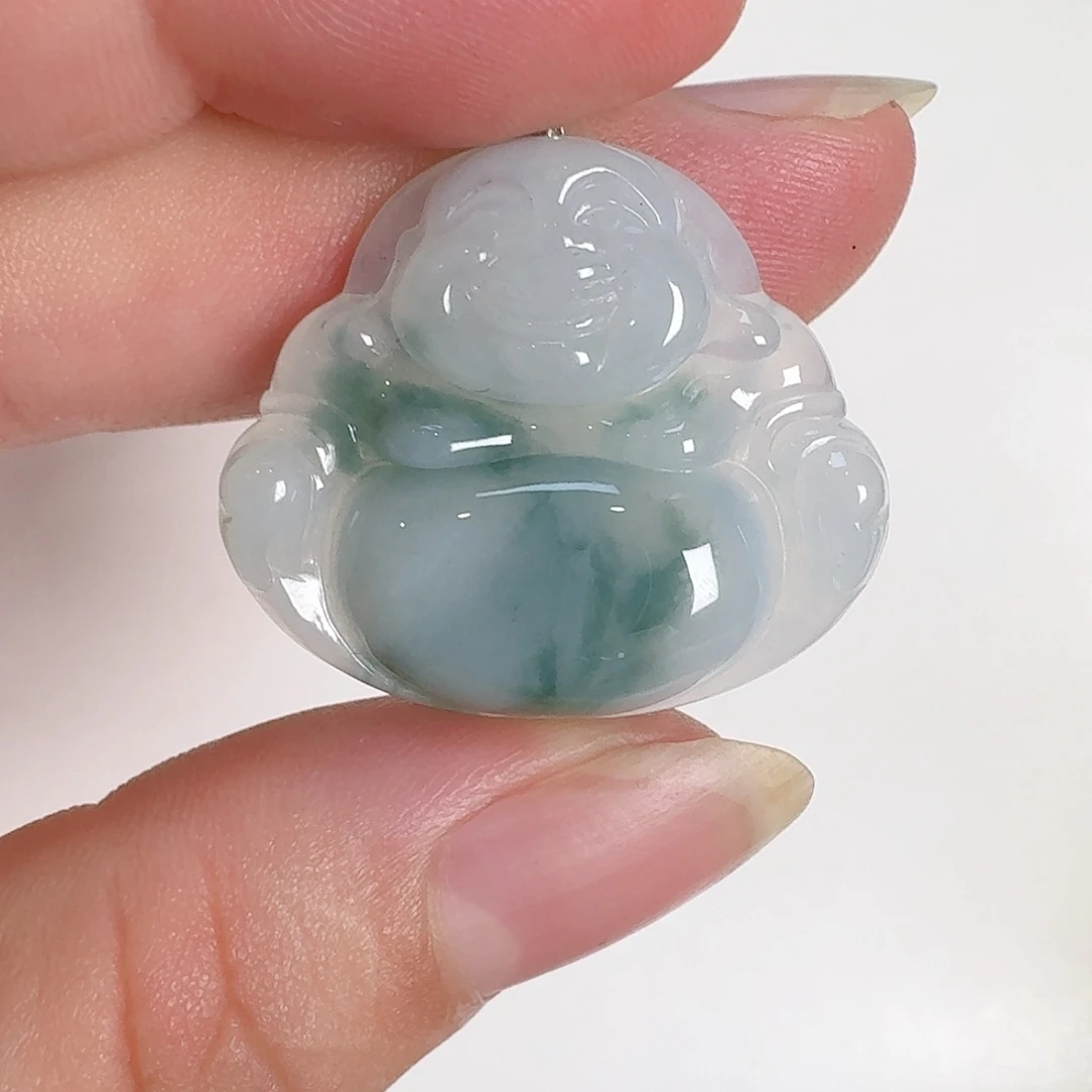 颈饰未镶嵌翡翠佛公