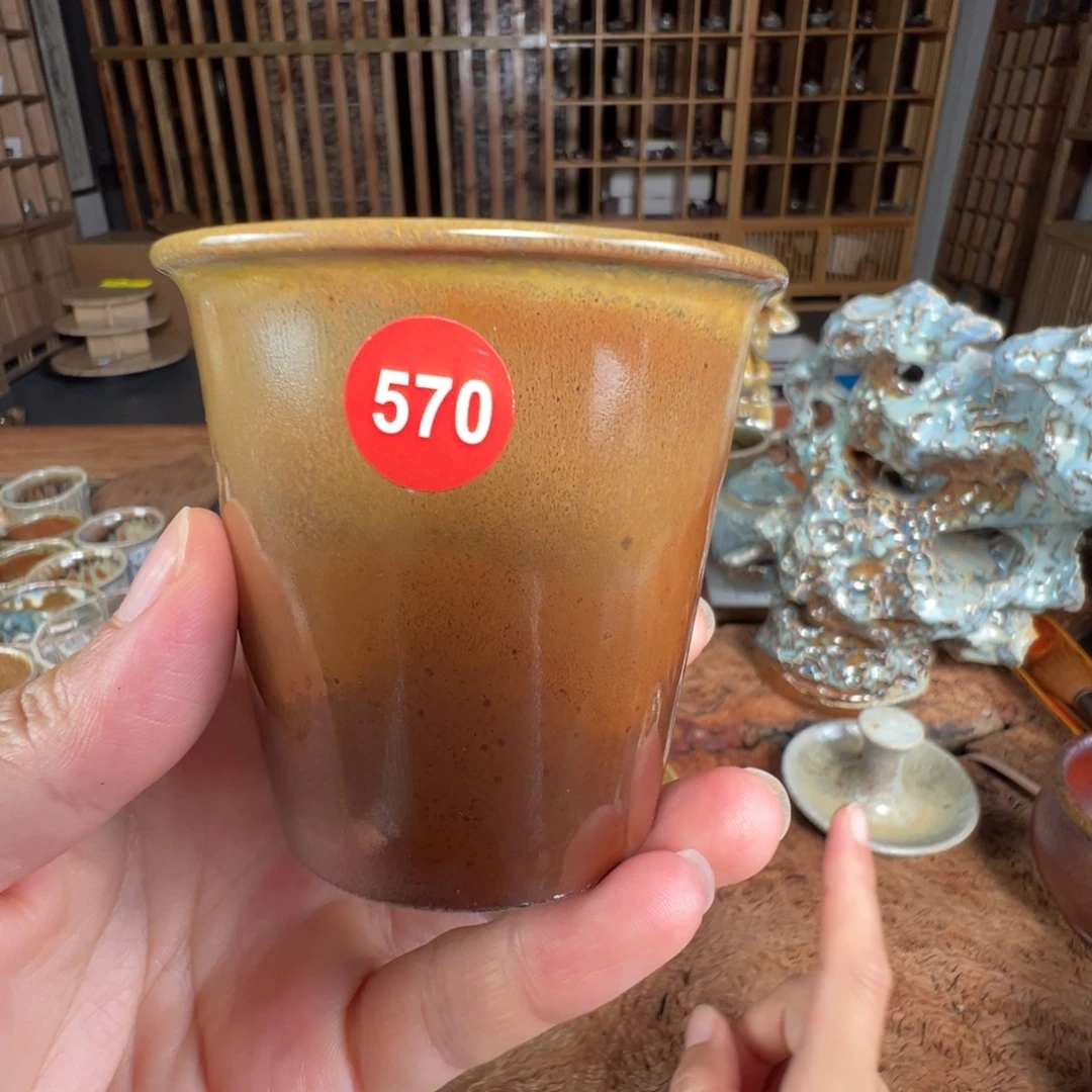 一***易杯570柴烧主人杯微瑕