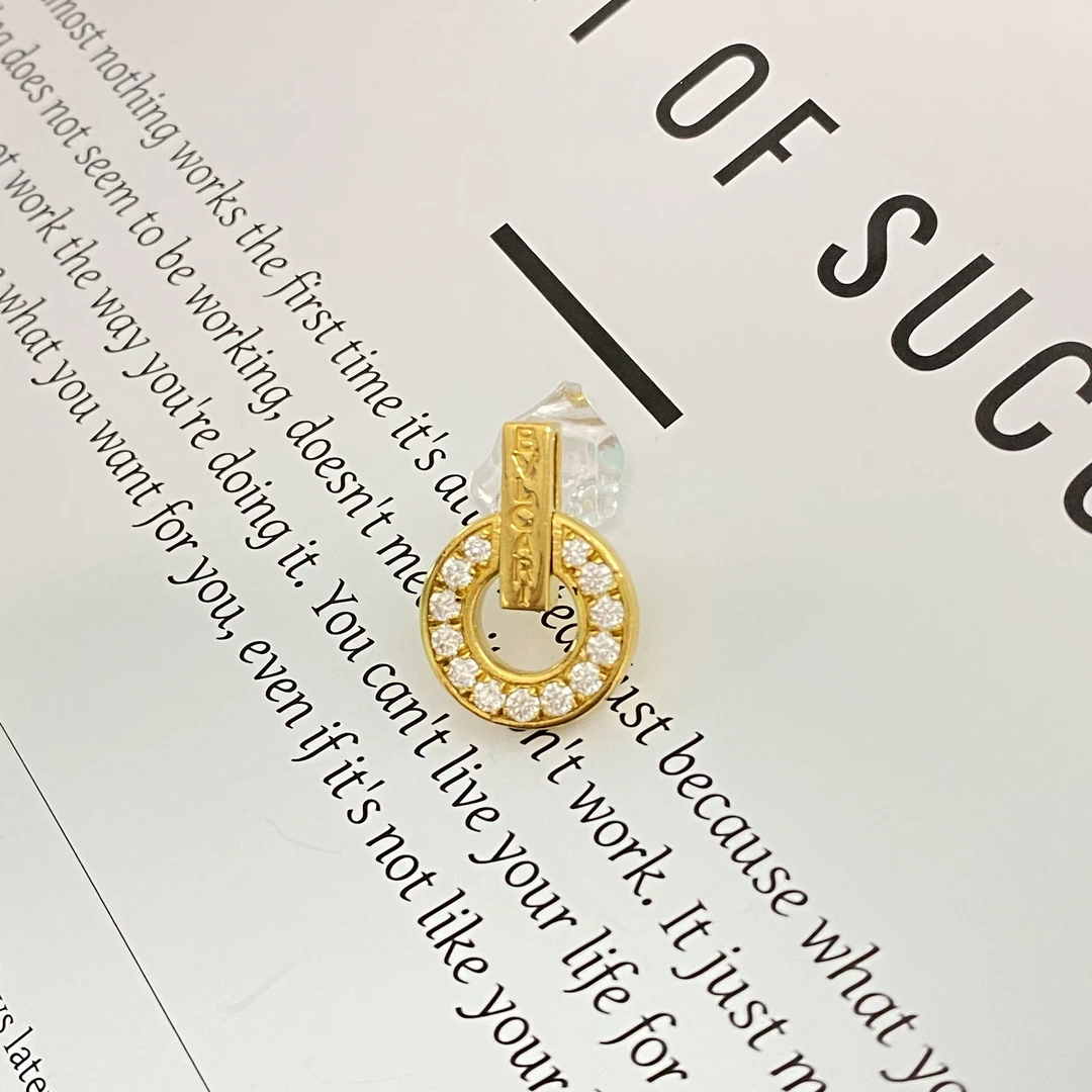 足金999黄金5G工艺时尚圈圈吊坠