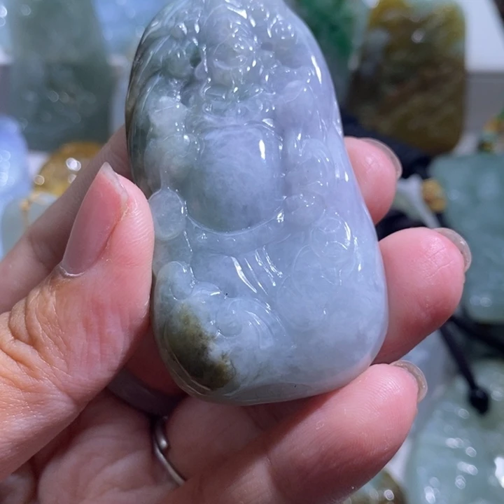 【闪购商品】颈饰未镶嵌翡翠财神