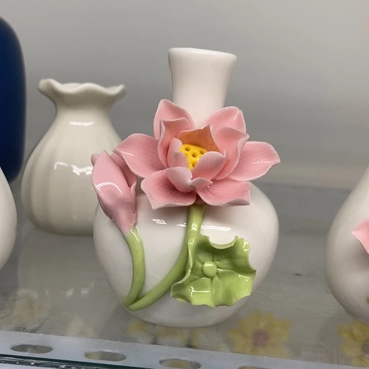 陶瓷手工制作陶瓷花瓶