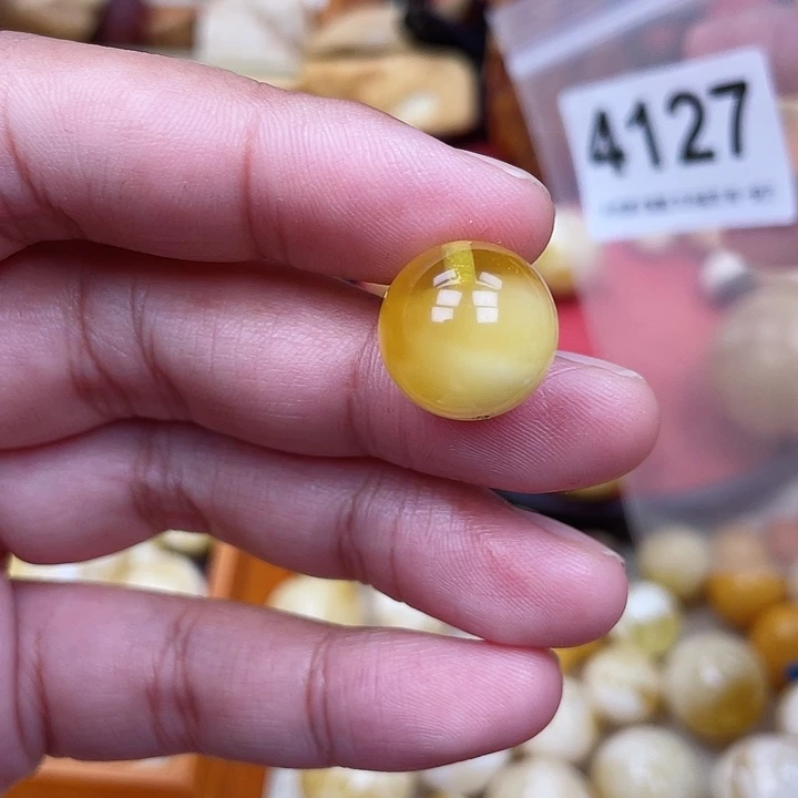 蜜蜡未镶嵌珠宝奇石粉15