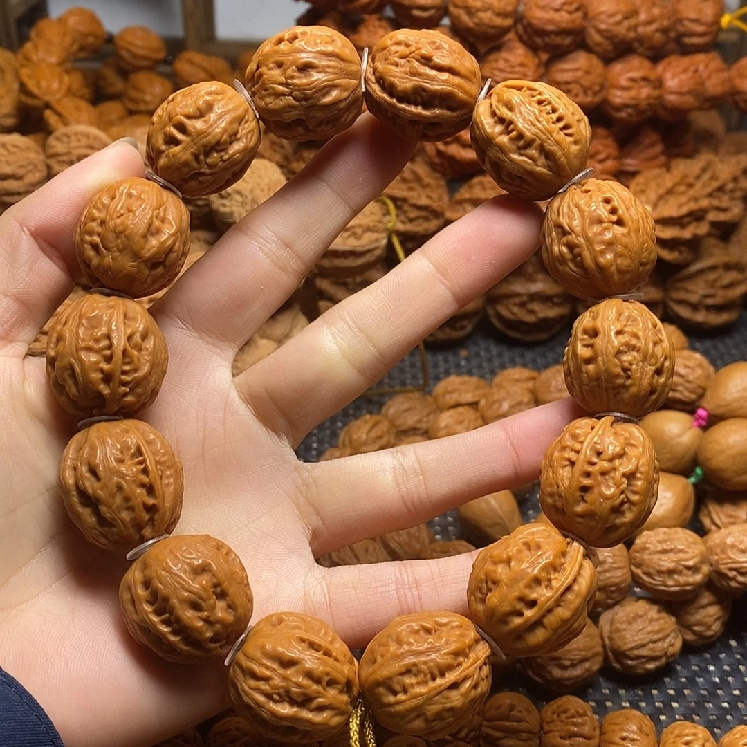 文玩核桃手串粗筋手串