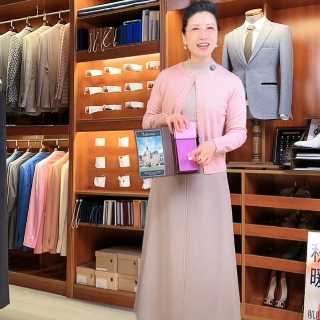 【大君姐定制】时尚优雅百搭半身裙