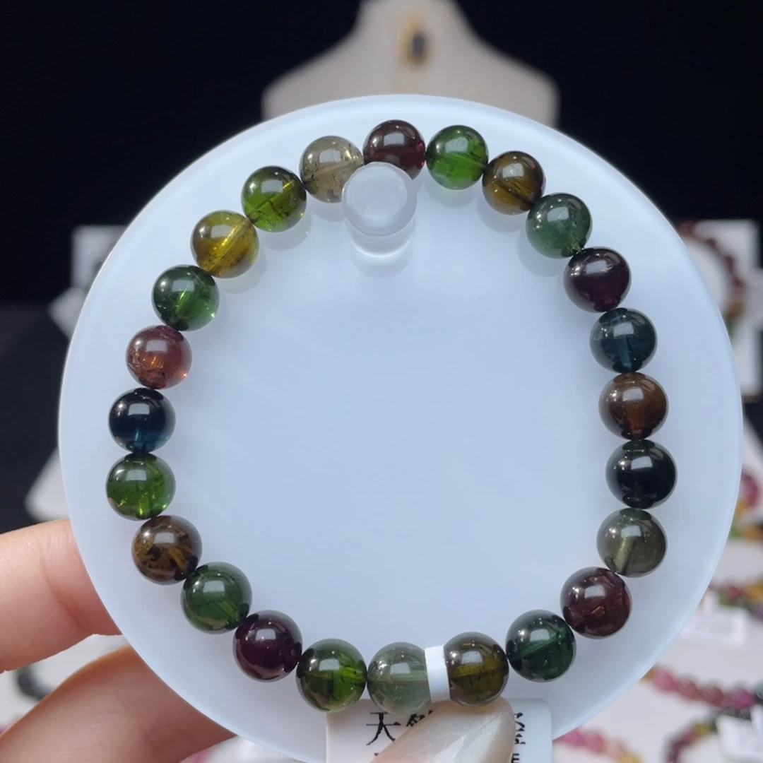 未镶嵌手串碧玺7.7mm±