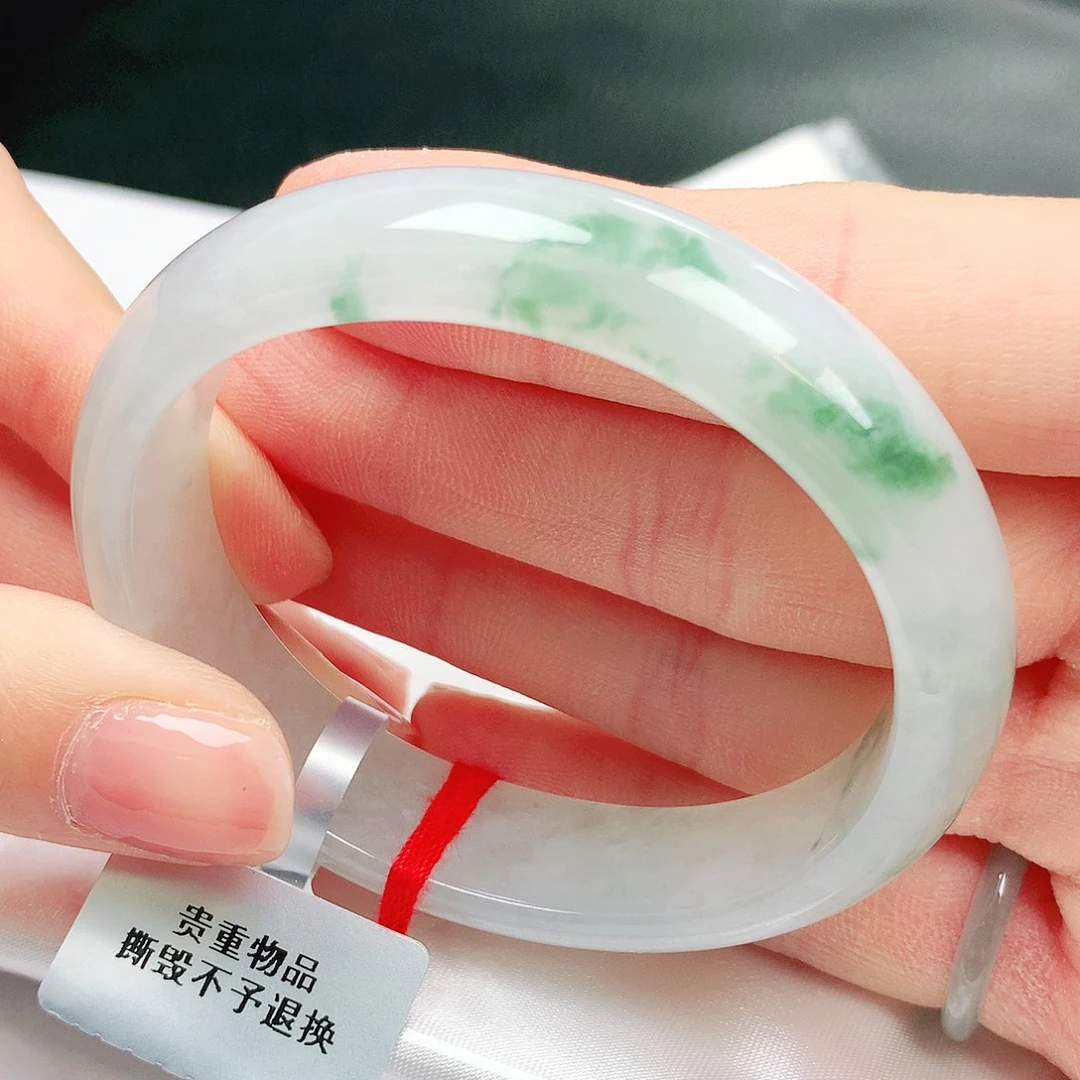 未镶嵌手镯翡翠缅甸天然A货翡翠51贵