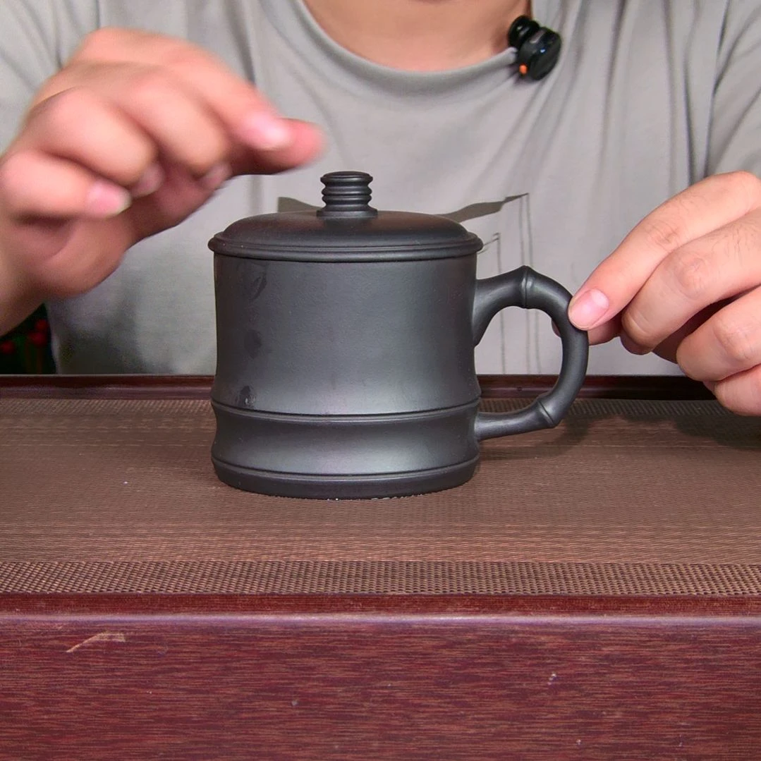 茶杯紫砂高货放漏