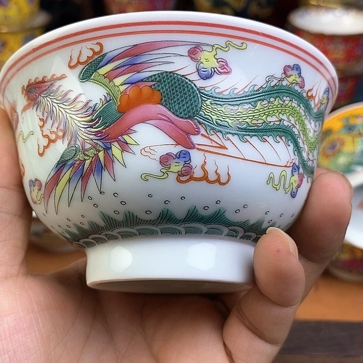 景德镇陶瓷藏式茶碗