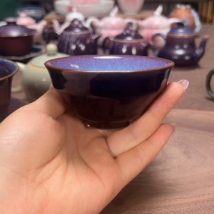 摆件姜*✘钧瓷茶器摆件精品