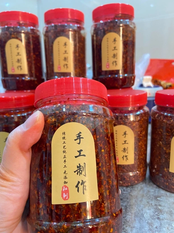 纯手工辣椒面辣椒油独家工艺香辣红辣椒调味品