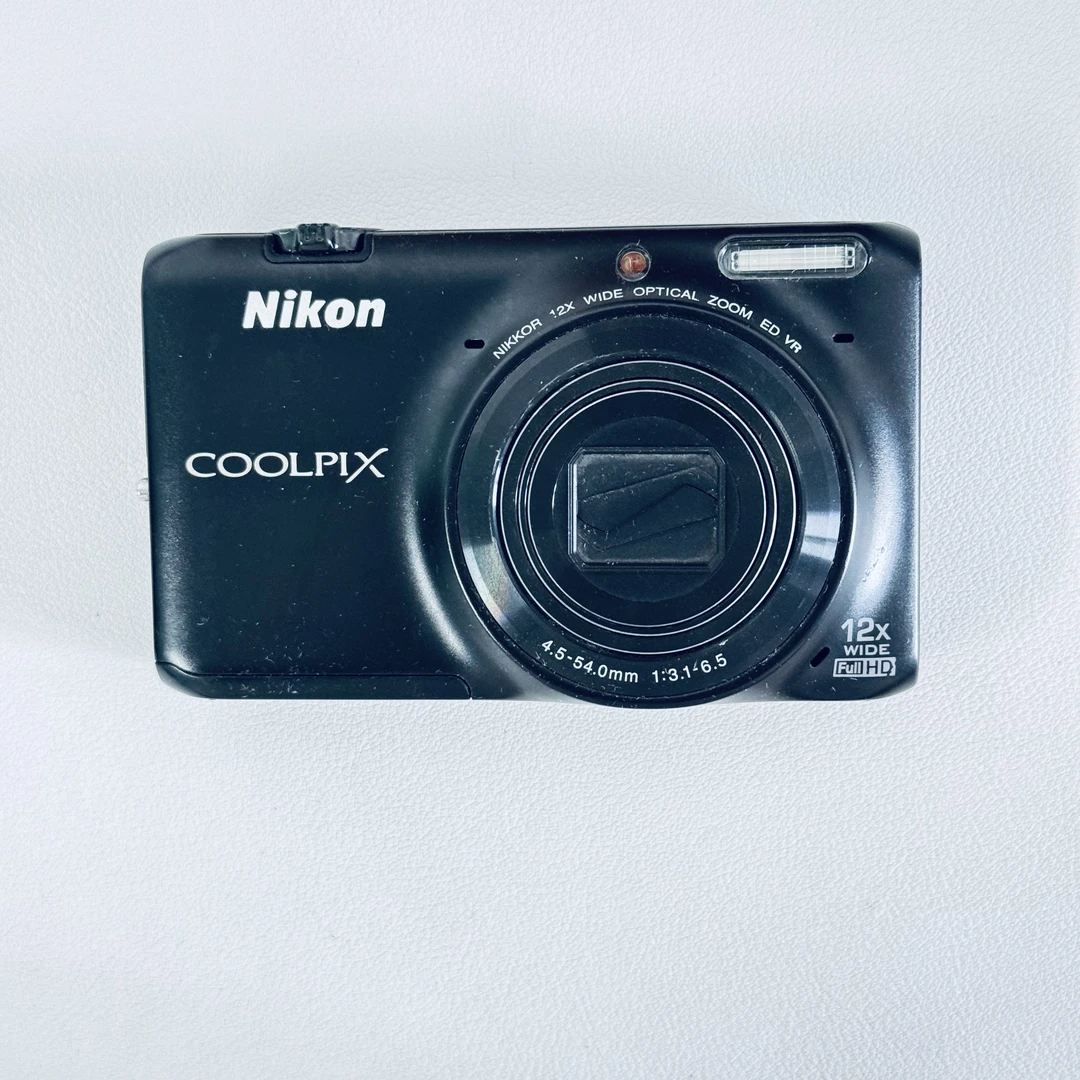 9新 Nikon/尼康 s6500大特价1600w像素12倍光变冷暖可拍模式多
