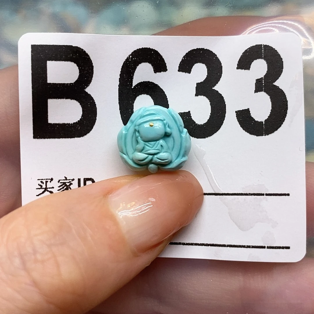 未镶嵌绿松石绿松石配饰定制