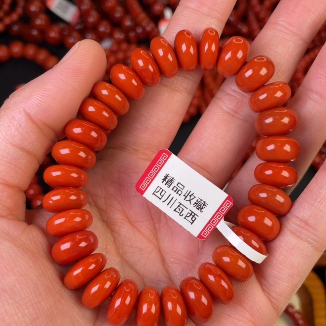 【闪购商品】手链未镶嵌南红玛瑙张*