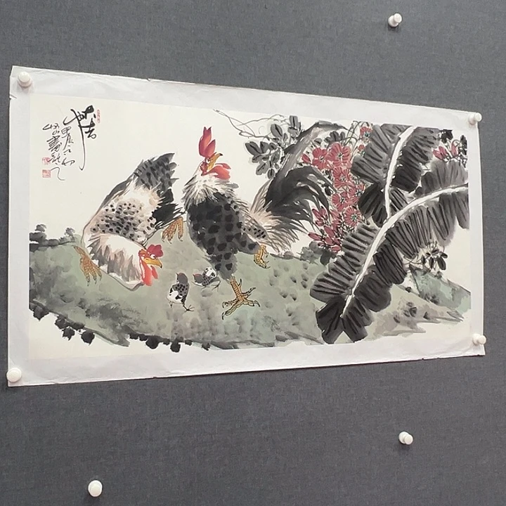 国画书画作品多次