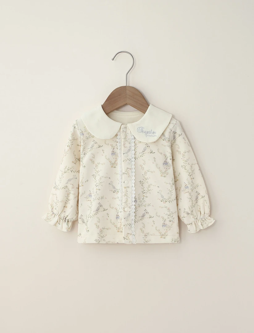 2025春款新款婴幼儿丛林话语双层外套9163157