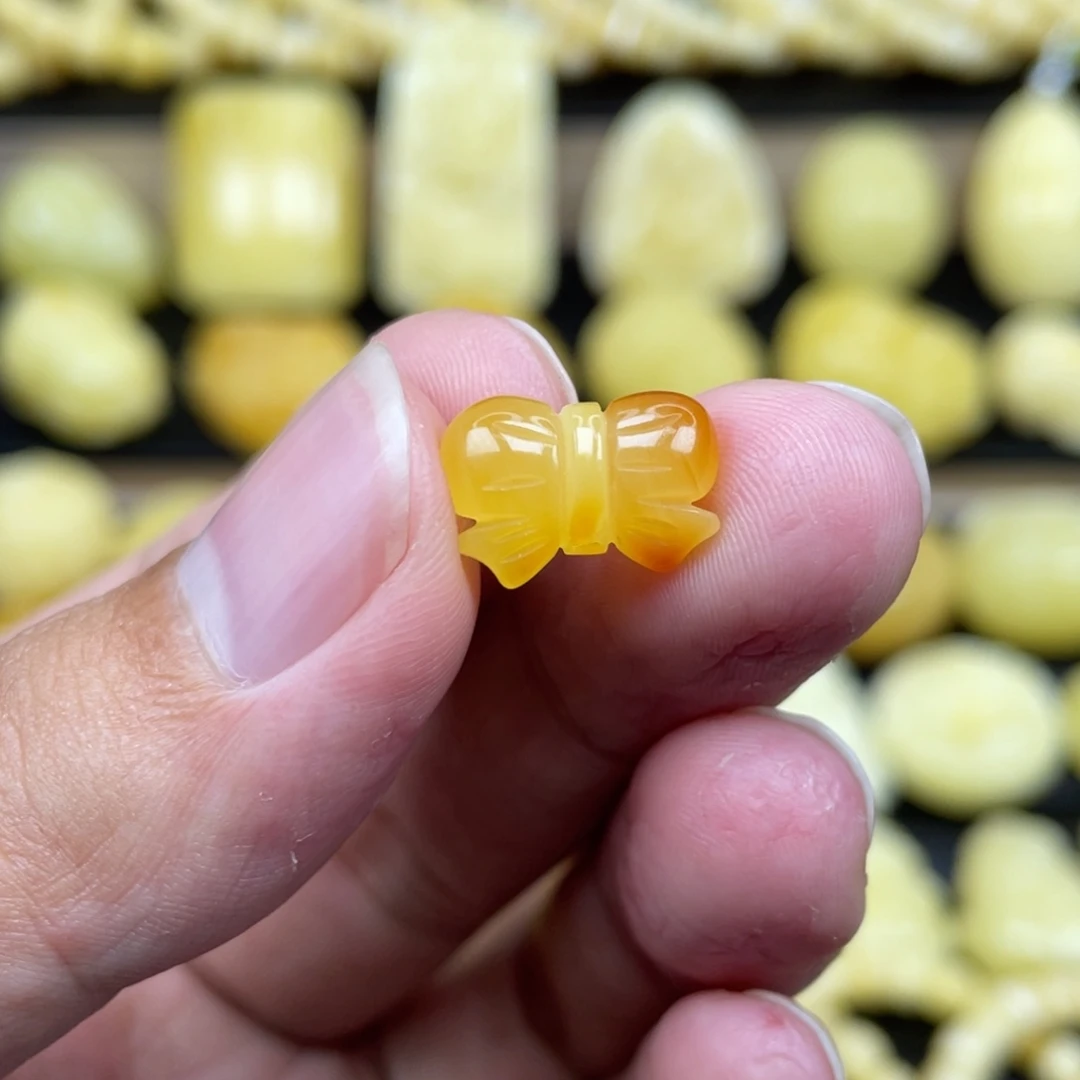 琥珀未镶嵌裸石琥珀蜜蜡