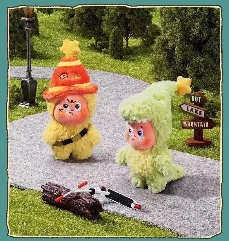 【拆盒】123!星星人系列毛绒挂件盲盒