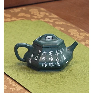 景壶祥 紫砂壶 六方石瓢 B-260103920