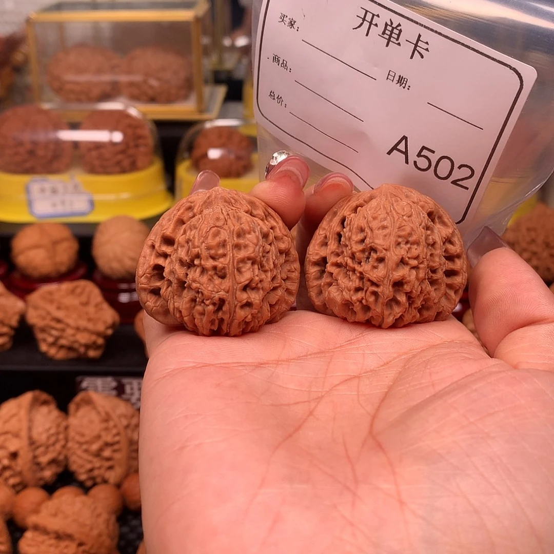 文玩核桃把件用****0南疆石39A502