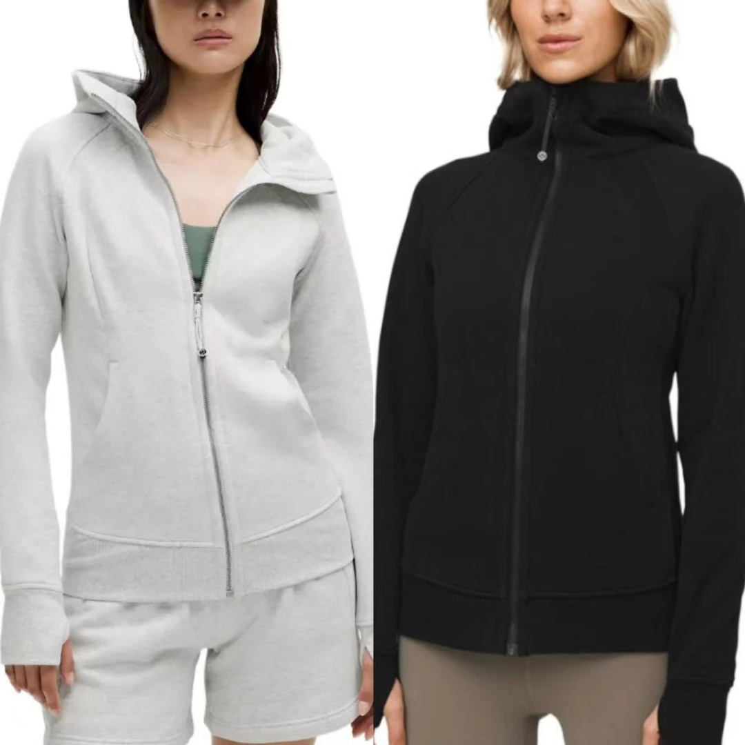 lululemon/露露乐蒙Scuba 系列开衫拉链轻盈加绒保暖连帽外套夹克