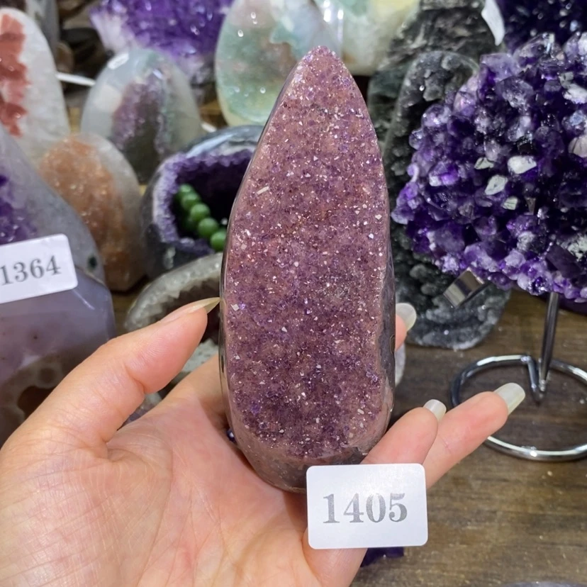【闪购商品】未镶嵌大型摆件（非配饰）紫晶