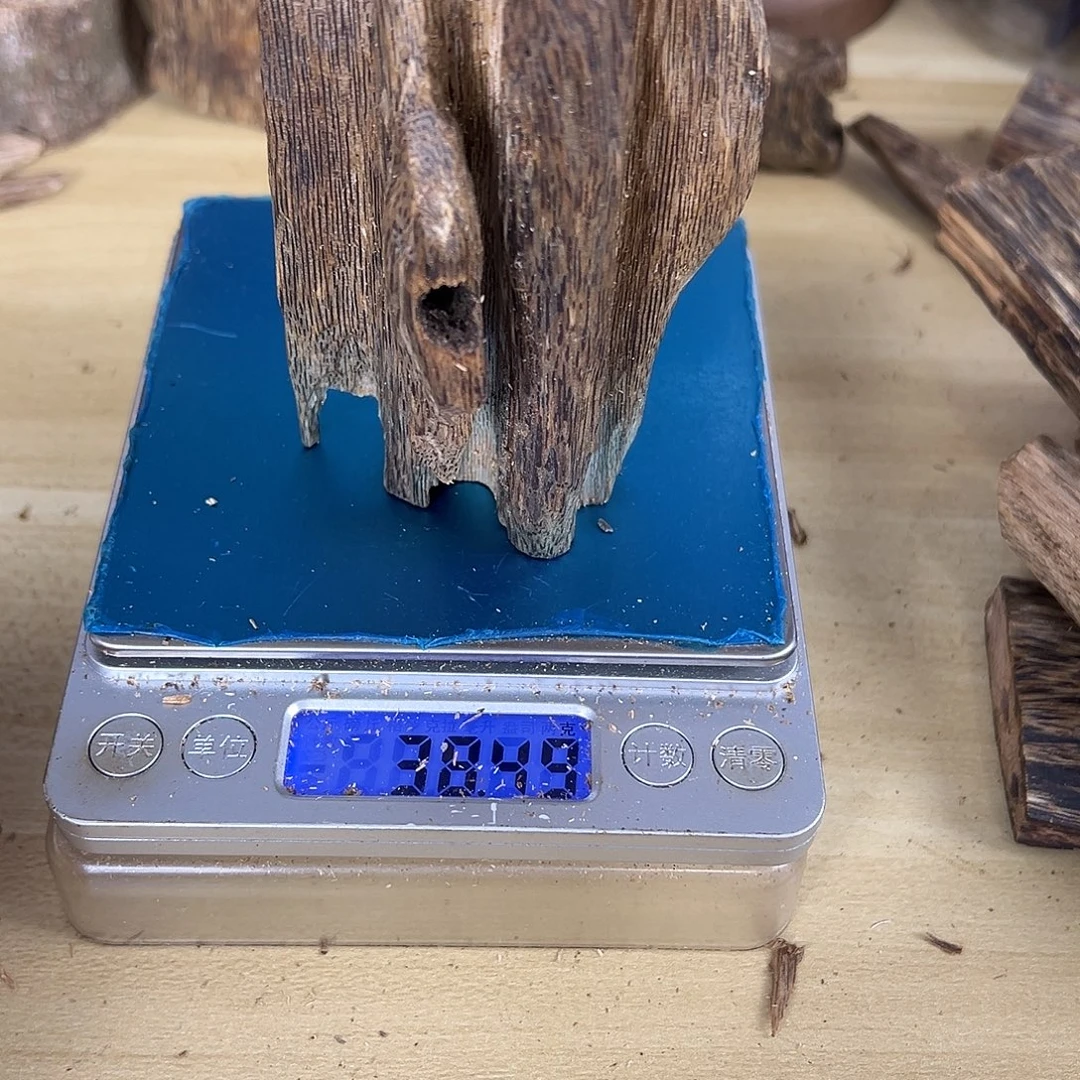 香料绿奇楠虫漏38克乌身