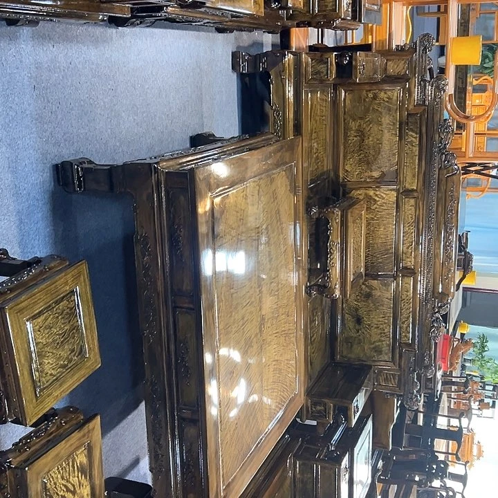 楠木过*龙沙发财源滚滚13件套5000000000