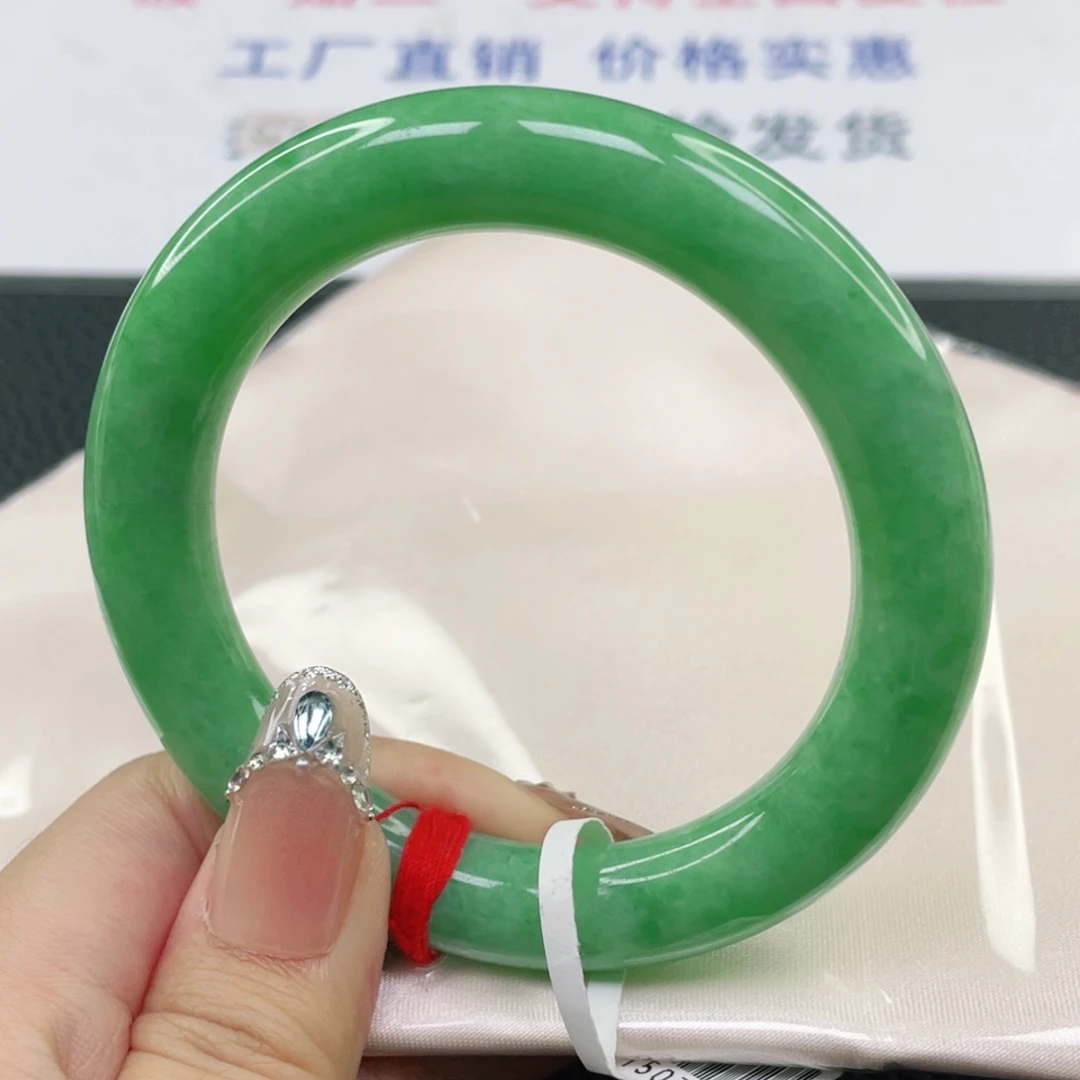 未镶嵌手镯翡翠圆条54.8
