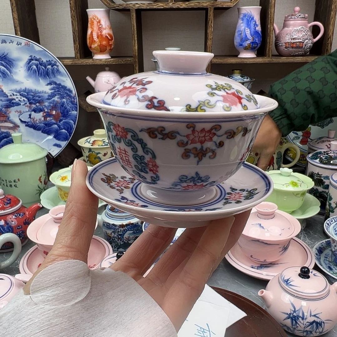 陶摆件景德镇陶瓷567老厂瓷72