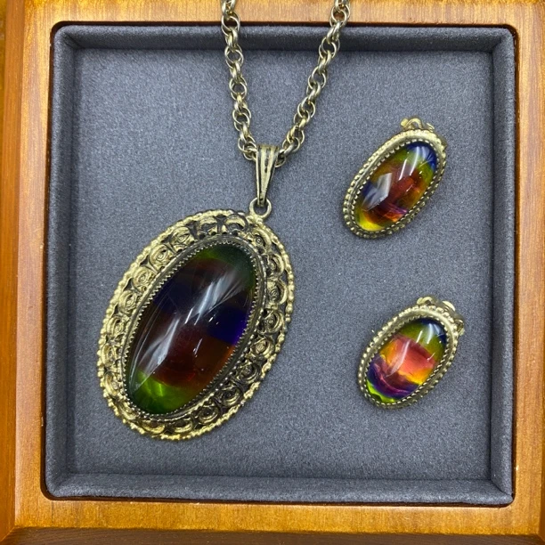 合金胸针 LL 中古首饰vintag Whiting Davis胸针套装