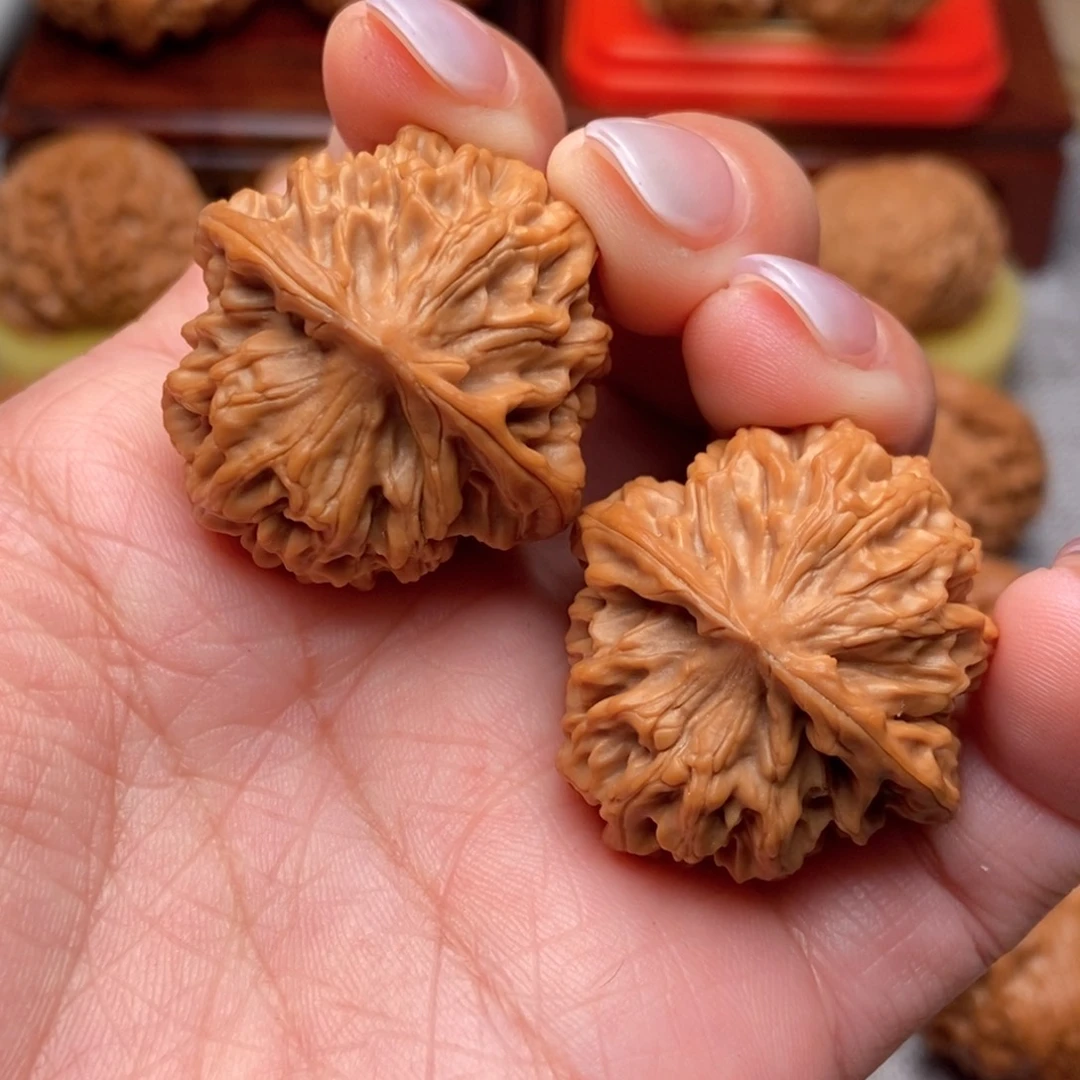 把件文玩核桃野生秦闷33.5全品