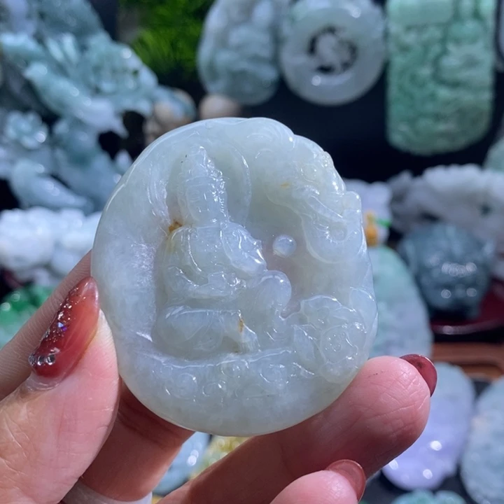 【闪购商品】颈饰未镶嵌翡翠普贤