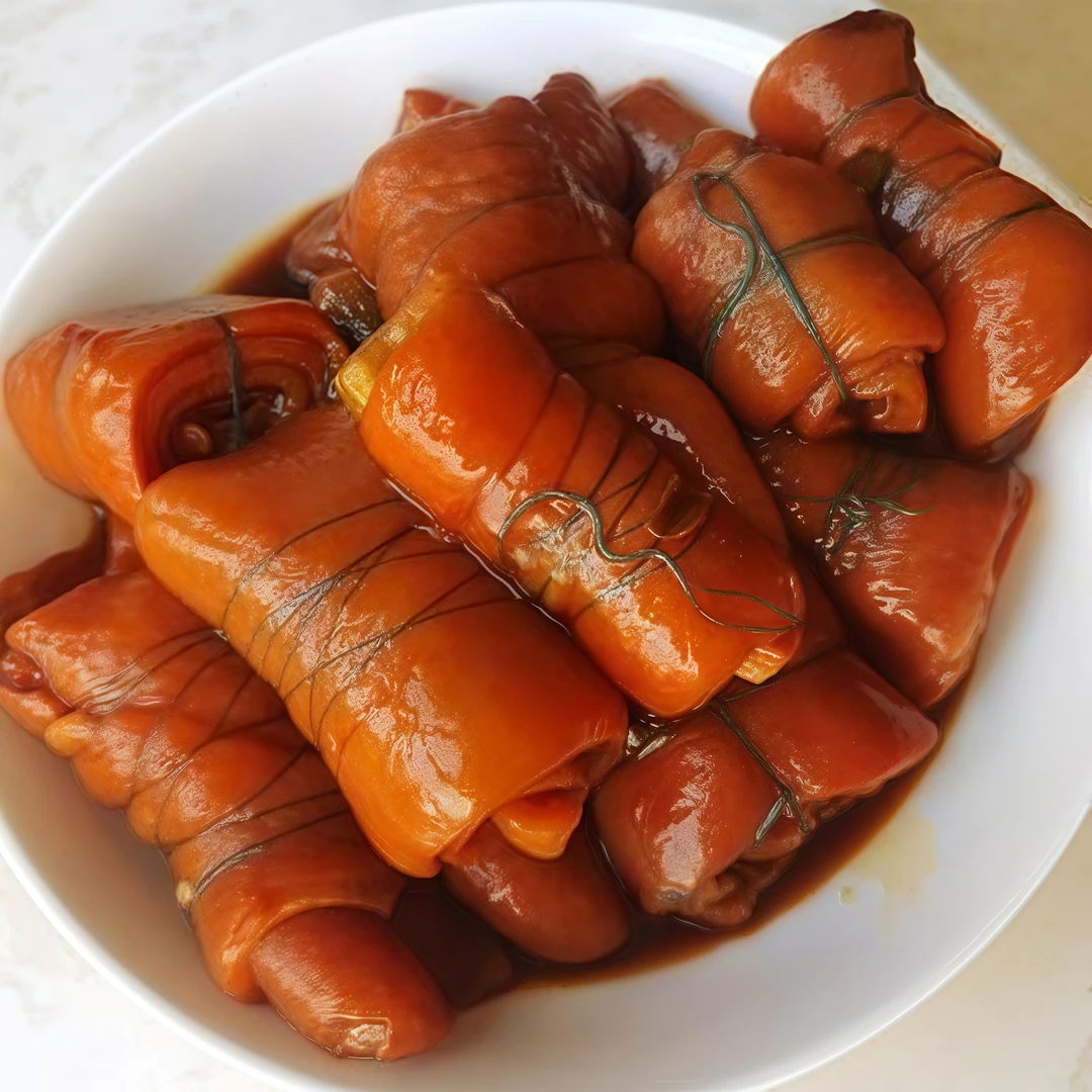 五香卤味猪皮软糯Q弹开袋即食可凉拌热吃的下酒菜