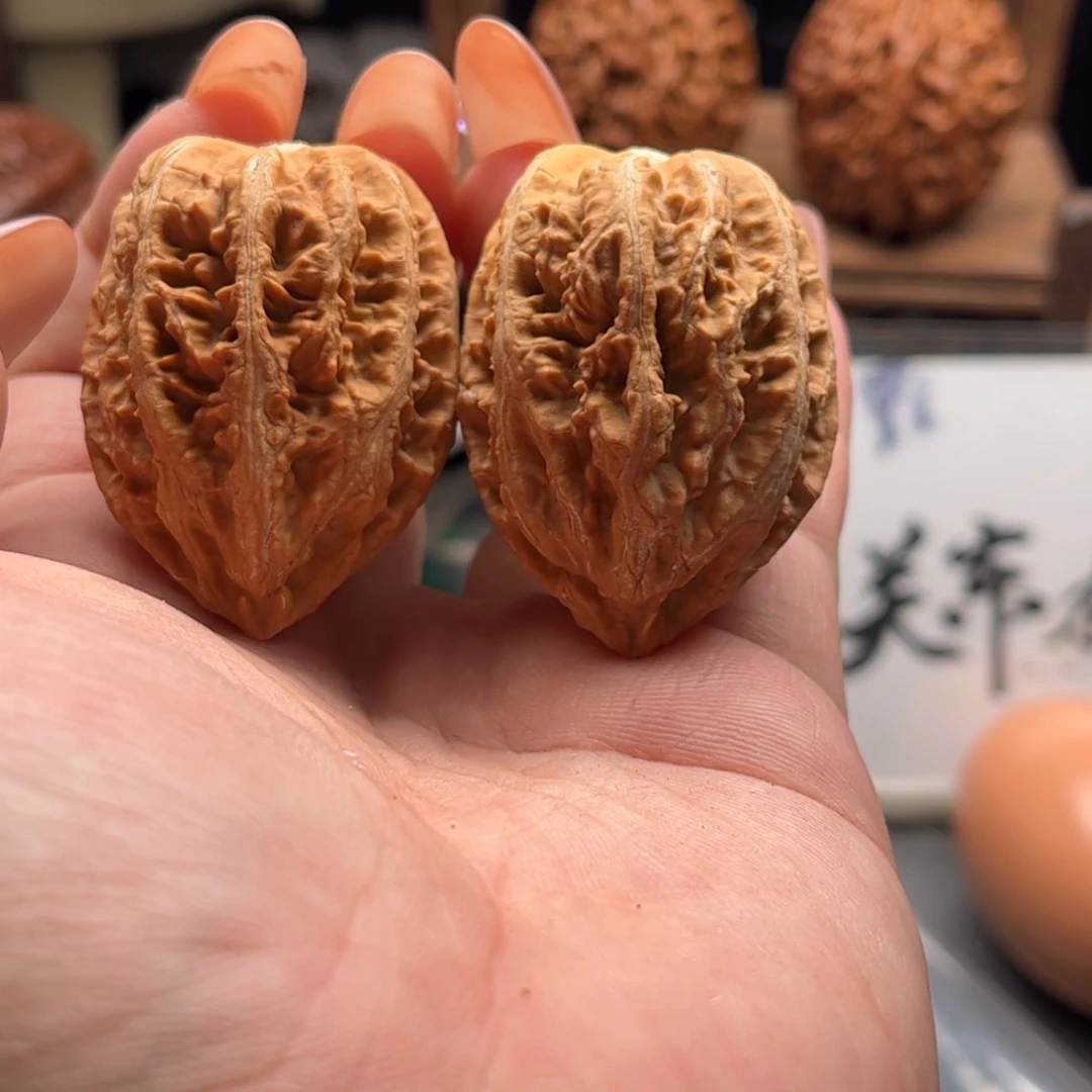文玩核桃把件关东木子家楸大胖102