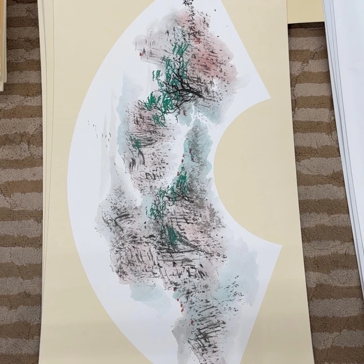 国画花鸟的翅膀和翅膀都是