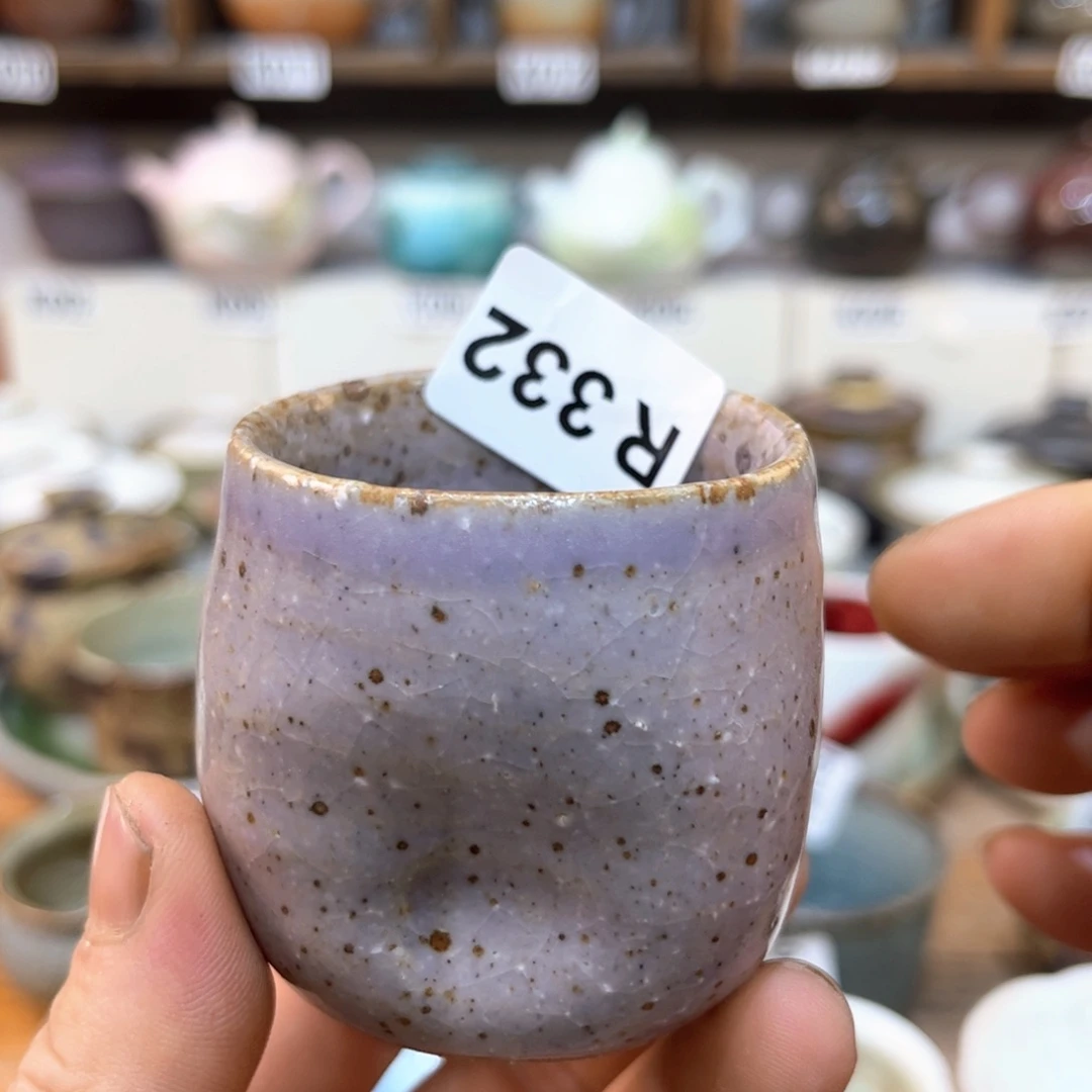 茶杯朱泥陶瓷艺术品