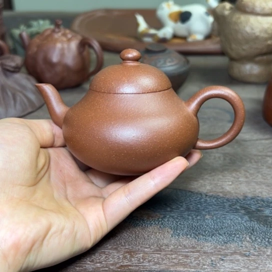 原矿紫砂壶手工壶传统器